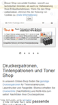 Mobile Screenshot of druckerzwerge-shop.de