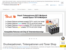 Tablet Screenshot of druckerzwerge-shop.de